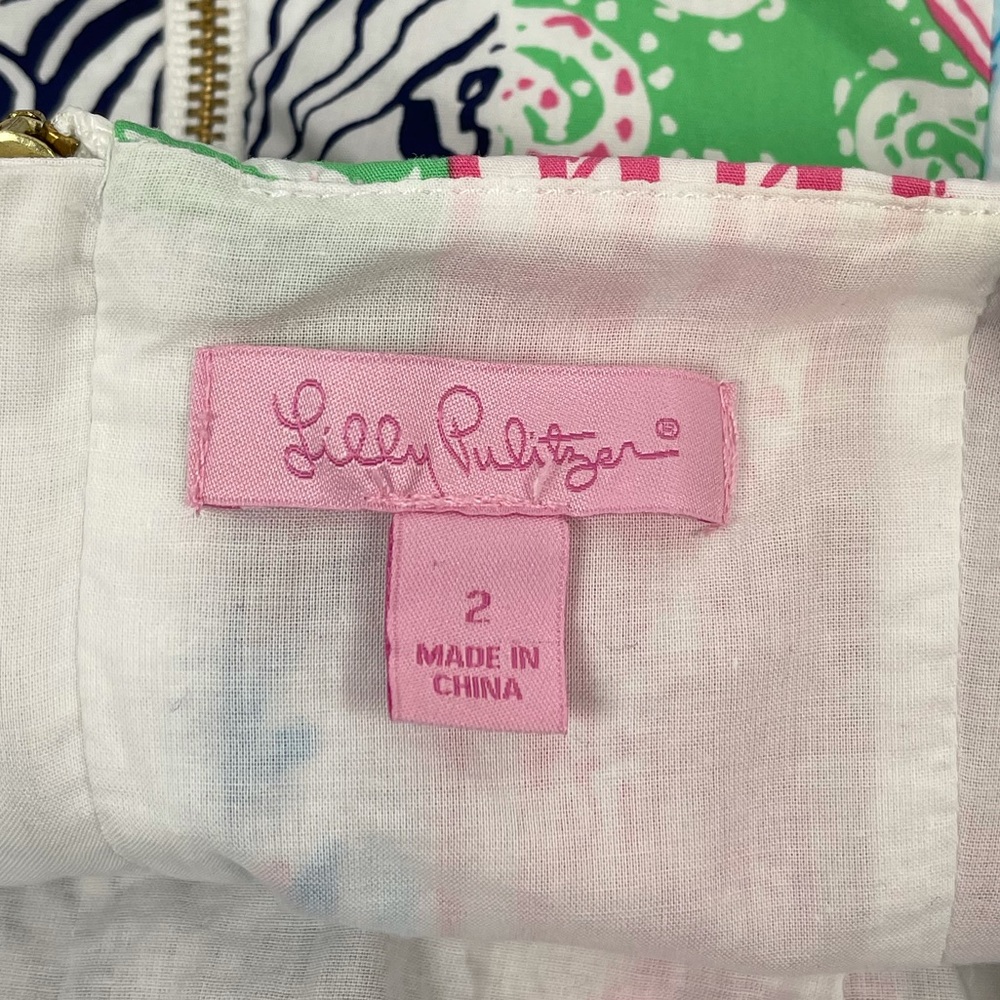 Lilly Pulitzer Patchwork Dress - image 6
